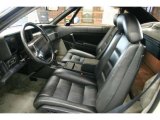 1990 Cadillac Allante Convertible Charcoal Interior