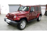 2011 Deep Cherry Red Jeep Wrangler Unlimited Sahara 4x4 #46500696