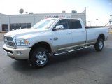 2011 Bright White Dodge Ram 2500 HD Laramie Longhorn Crew Cab 4x4 #46500292