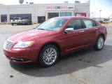 2011 Deep Cherry Red Crystal Pearl Chrysler 200 Limited #46500295