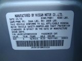 2011 M Color Code for Liquid Platinum - Color Code: K23