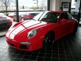 2011 Porsche 911 Guards Red