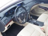 2010 Honda Accord Crosstour EX-L 4WD Ivory Interior