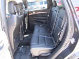 2011 Jeep Grand Cherokee Overland Black Interior