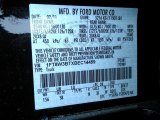 2011 F350 Super Duty Color Code for Tuxedo Black - Color Code: UH