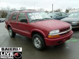 2002 Dark Cherry Red Metallic Chevrolet Blazer LS 4x4 #46545338