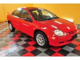 Flame Red Dodge Neon in 2002
