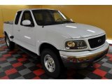 2001 Oxford White Ford F150 Lariat SuperCab 4x4 #46546043