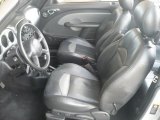 2005 Chrysler PT Cruiser GT Convertible Dark Slate Gray Interior