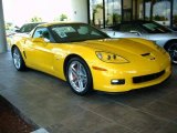 2008 Velocity Yellow Chevrolet Corvette Z06 #440833