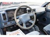 1992 Nissan Hardbody Truck SE V6 Extended Cab Blue Interior
