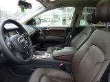 2010 Audi Q7 3.0 TDI quattro Espresso Brown Interior