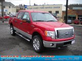 2011 Red Candy Metallic Ford F150 XLT SuperCrew 4x4 #46545656