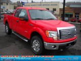 2011 Race Red Ford F150 XLT SuperCab 4x4 #46545658