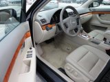 2004 Audi A4 3.0 quattro Sedan Beige Interior