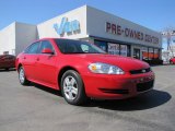 2010 Victory Red Chevrolet Impala LS #46546108
