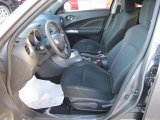 2011 Nissan Juke SV Black/Silver Trim Interior