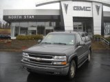 2002 Medium Charcoal Gray Metallic Chevrolet Suburban 1500 LT 4x4 #46545690