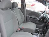 2005 Chevrolet Aveo LT Hatchback Gray Interior