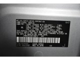 2008 RAV4 Color Code for Classic Silver Metallic - Color Code: 1F7