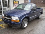 2003 Indigo Blue Metallic Chevrolet S10 LS Regular Cab #46545473