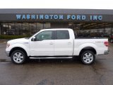 2011 White Platinum Metallic Tri-Coat Ford F150 Lariat SuperCrew 4x4 #46545922