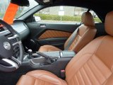 2011 Ford Mustang V6 Premium Convertible Saddle Interior