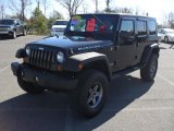 2010 Black Jeep Wrangler Unlimited Rubicon 4x4 #46612239