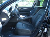 2008 Mercedes-Benz E 550 Sedan Black Interior