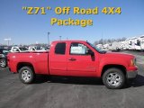2011 Fire Red GMC Sierra 1500 SLE Extended Cab 4x4 #46612393