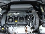2009 Mini Cooper S Clubman 1.6 Liter Turbocharged DOHC 16-Valve 4 Cylinder Engine