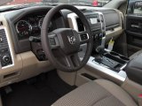 2011 Dodge Ram 1500 Big Horn Quad Cab Light Pebble Beige/Bark Brown Interior