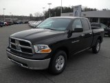 2011 Brilliant Black Crystal Pearl Dodge Ram 1500 SLT Quad Cab #46654360