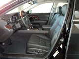 2011 Acura RL SH-AWD Advance Ebony Leather Interior