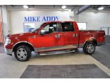 2006 Bright Red Ford F150 XLT SuperCrew #46654029