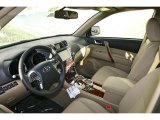 2011 Toyota Highlander Limited 4WD Sand Beige Interior