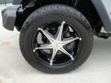 2007 Jeep Wrangler Unlimited X 4x4 Custom Wheels