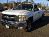 2009 Summit White Chevrolet Silverado 2500HD LS Regular Cab 4x4 #46653758