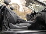 2009 Mercedes-Benz CLK 550 Cabriolet Black Interior
