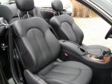 2009 Mercedes-Benz CLK 550 Cabriolet Black Interior
