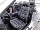 2004 Audi A4 1.8T Cabriolet Black Interior