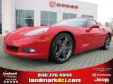 2008 Victory Red Chevrolet Corvette Coupe #46653919