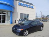 2008 Royal Blue Pearl Honda Civic EX Coupe #46653784