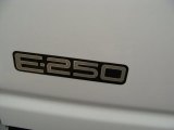 2004 Ford E Series Van E250 Commercial Marks and Logos