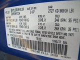 2007 Dakota Color Code for Electric Blue Pearl - Color Code: PB5
