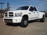 2008 Dodge Ram 3500 Laramie Quad Cab 4x4 Dually Front 3/4 View