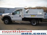 2011 Oxford White Ford F550 Super Duty XL Regular Cab 4x4 Dump Truck #46653823