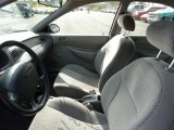 2001 Ford Escort SE Sedan Medium Graphite Interior