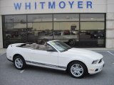 2010 Performance White Ford Mustang V6 Convertible #46654301