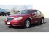 2011 Deep Cherry Red Crystal Pearl Chrysler 200 Touring #46654565